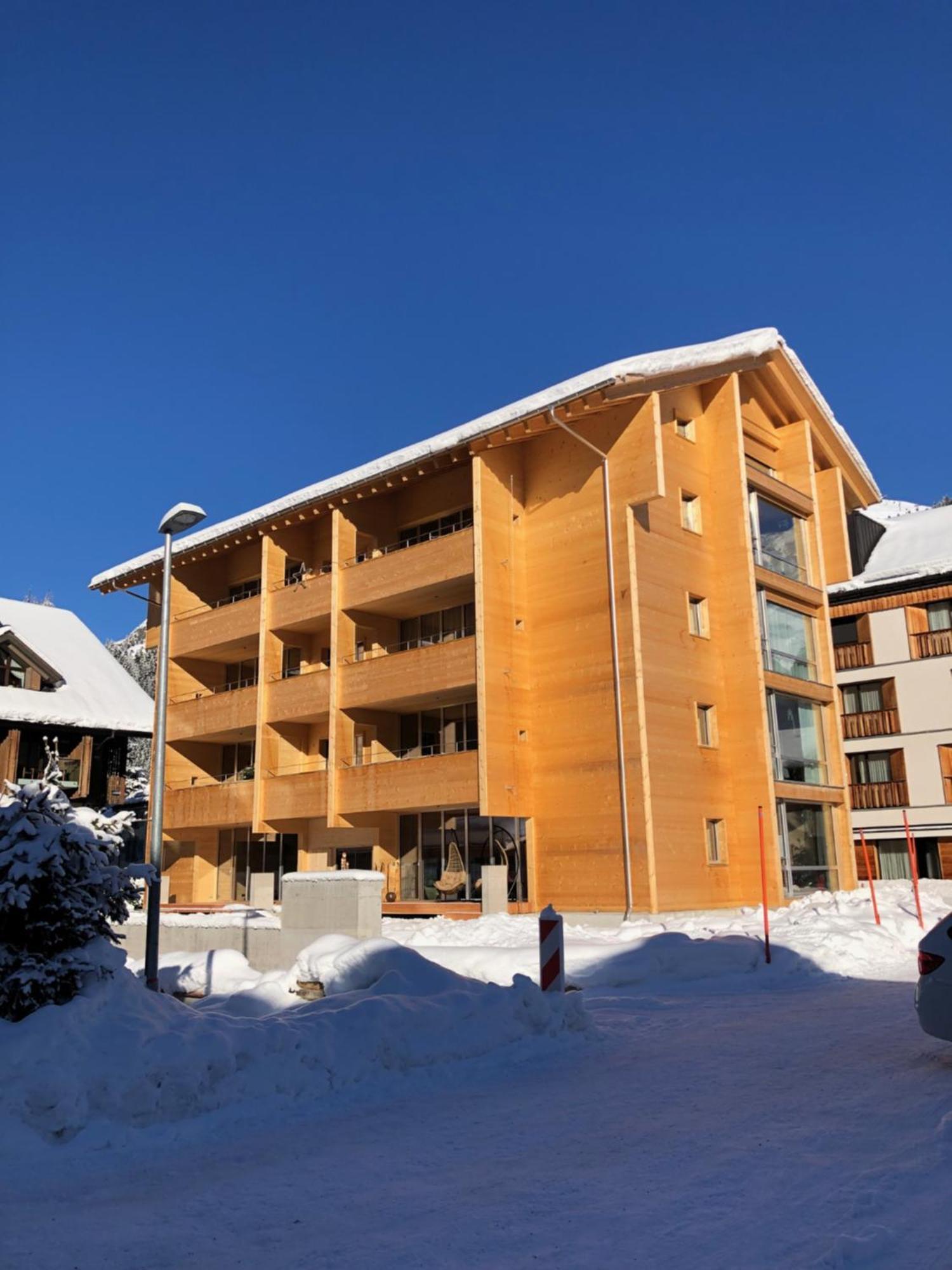 Mondholz Ferienwohnung Andermatt Buitenkant foto