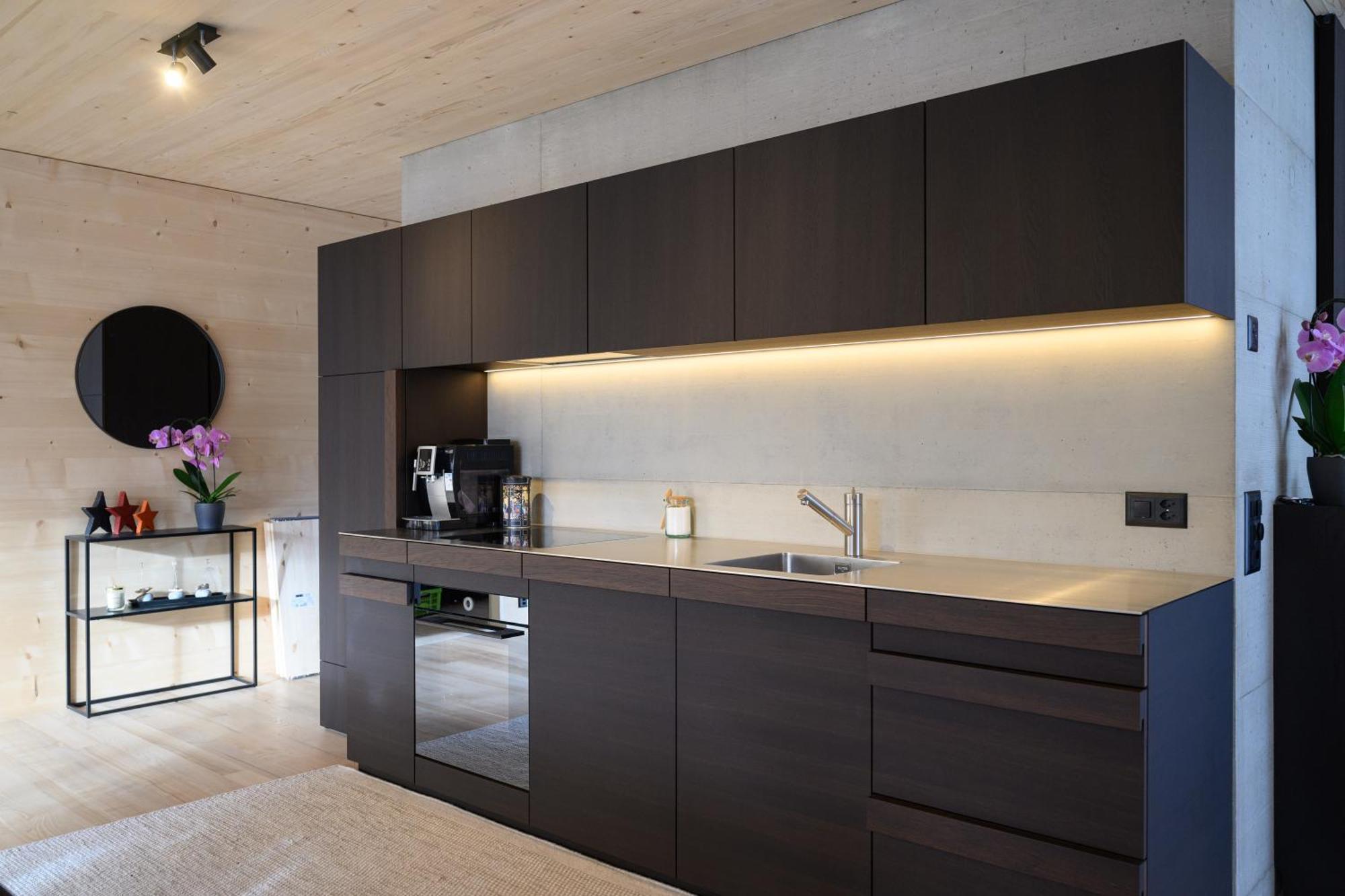 Mondholz Ferienwohnung Andermatt Buitenkant foto